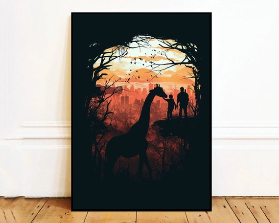 The Last of Us Wall Art Canvas Painting Poster Bathroom Wall - Etsy