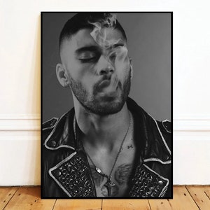 Zayn Malik Wall Art Canvas Painting , Bathroom Wall Decor,NO Frame