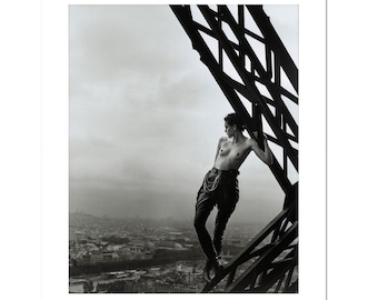 Vintage Photography,&#39;Mathilde, Paris, 1989&#39;, Bathroom Wall Decor,NO Frame