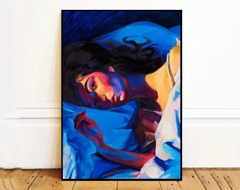 Lorde Melodrama,Wall Art Canvas Painting , Bathroom Wall Decor,NO Frame