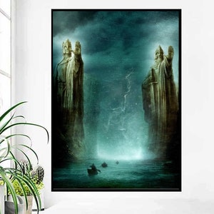 lord of ring,Wall Art Canvas Painting , Bathroom Wall Decor,NO Frame