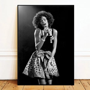 Whitney Houston Canvas Poster Wall Art Painting ,Wall Decor,NO Frame