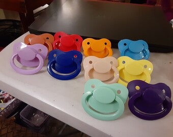 plain pacifiers