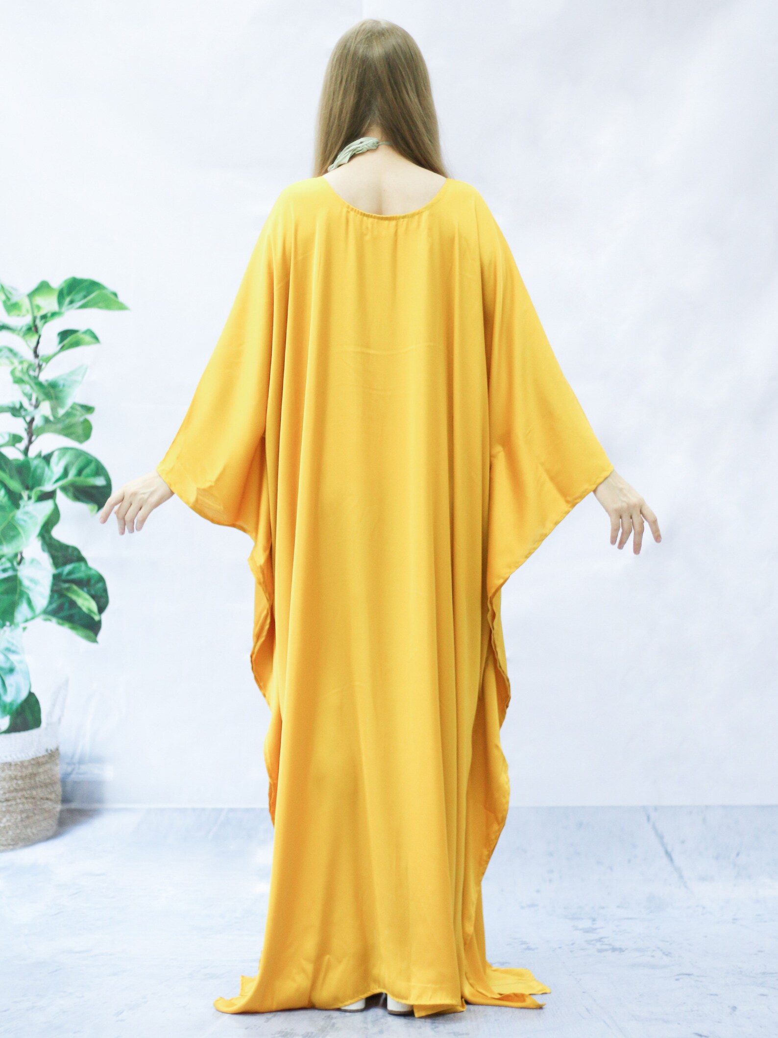 Gold Muse Kaftan Pants