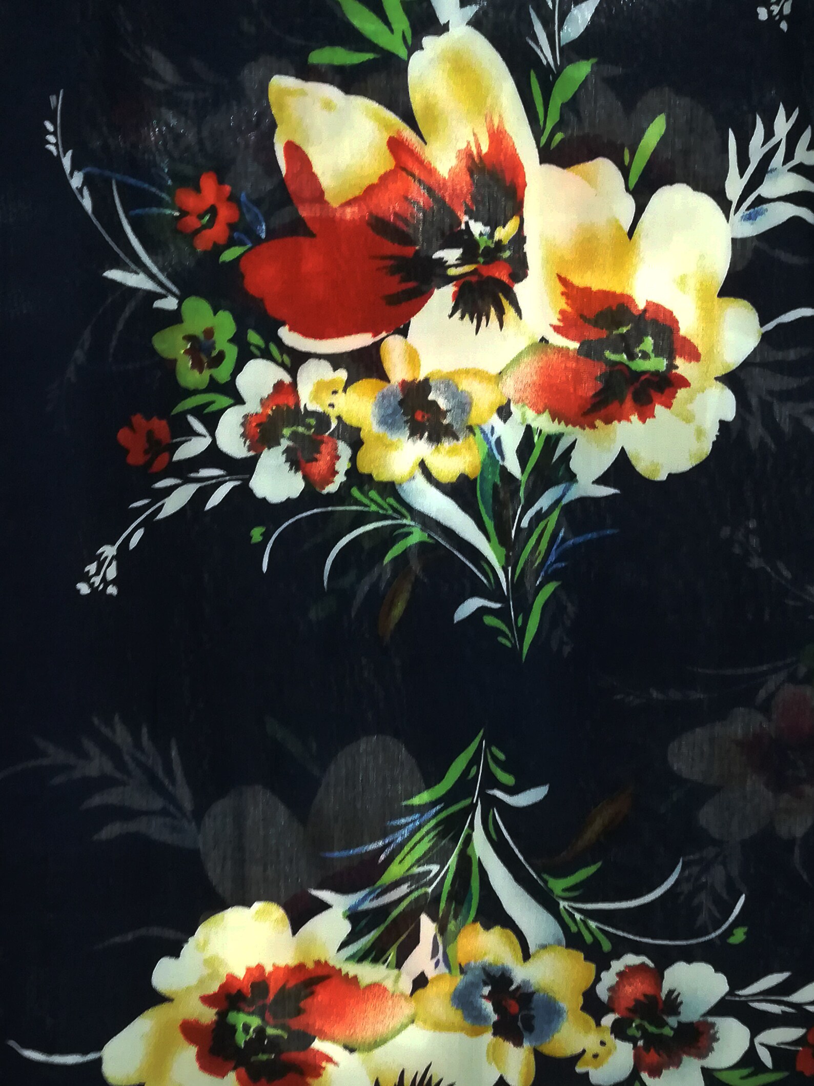 Floral Kaftan Black Polynesian Dress Cotton Kaftan UK Etsy