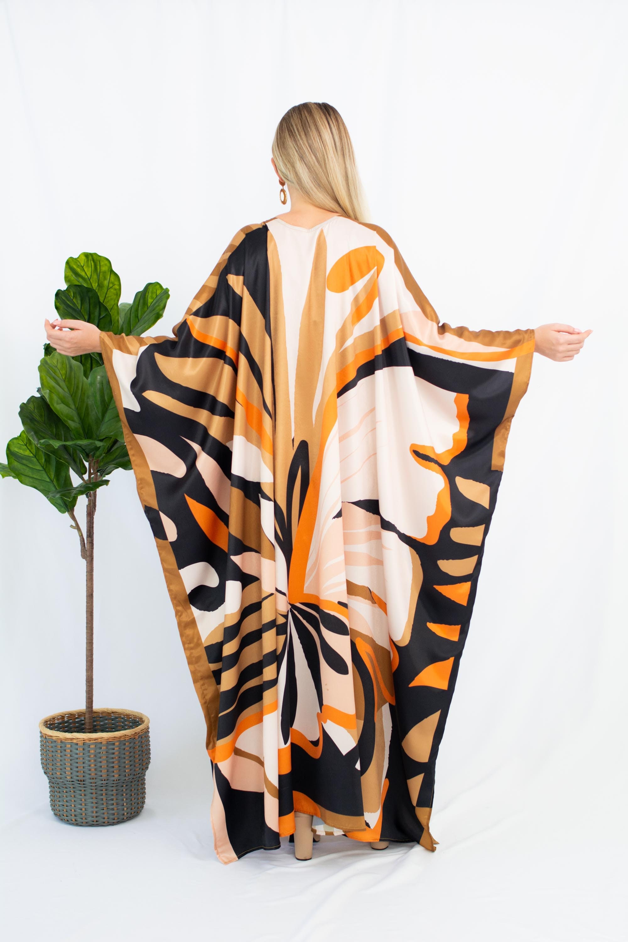 kaftan butterfly nighty