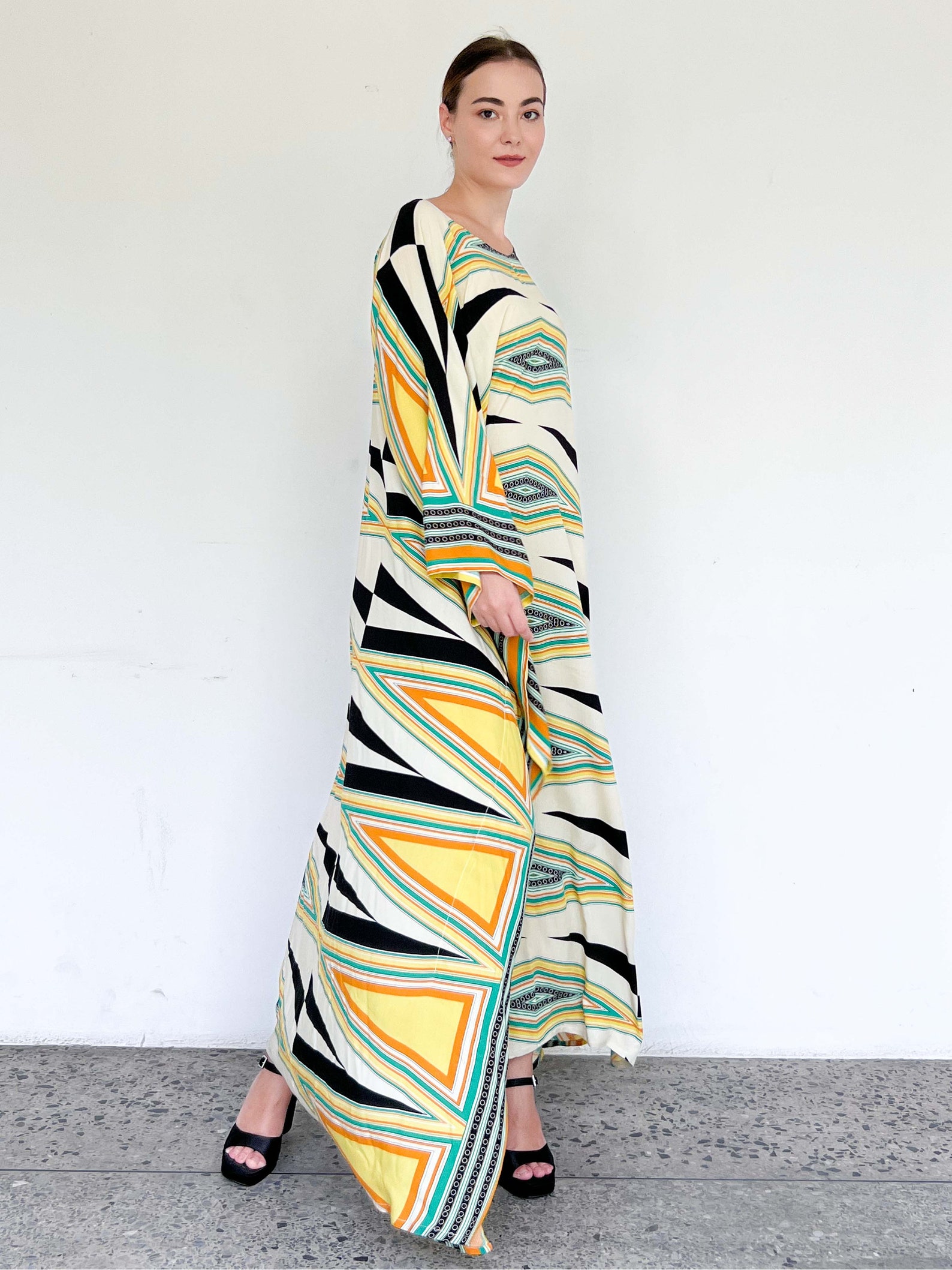 Beach Wear Kaftan Full Length Summer Kaftan Resort Wear Etsy