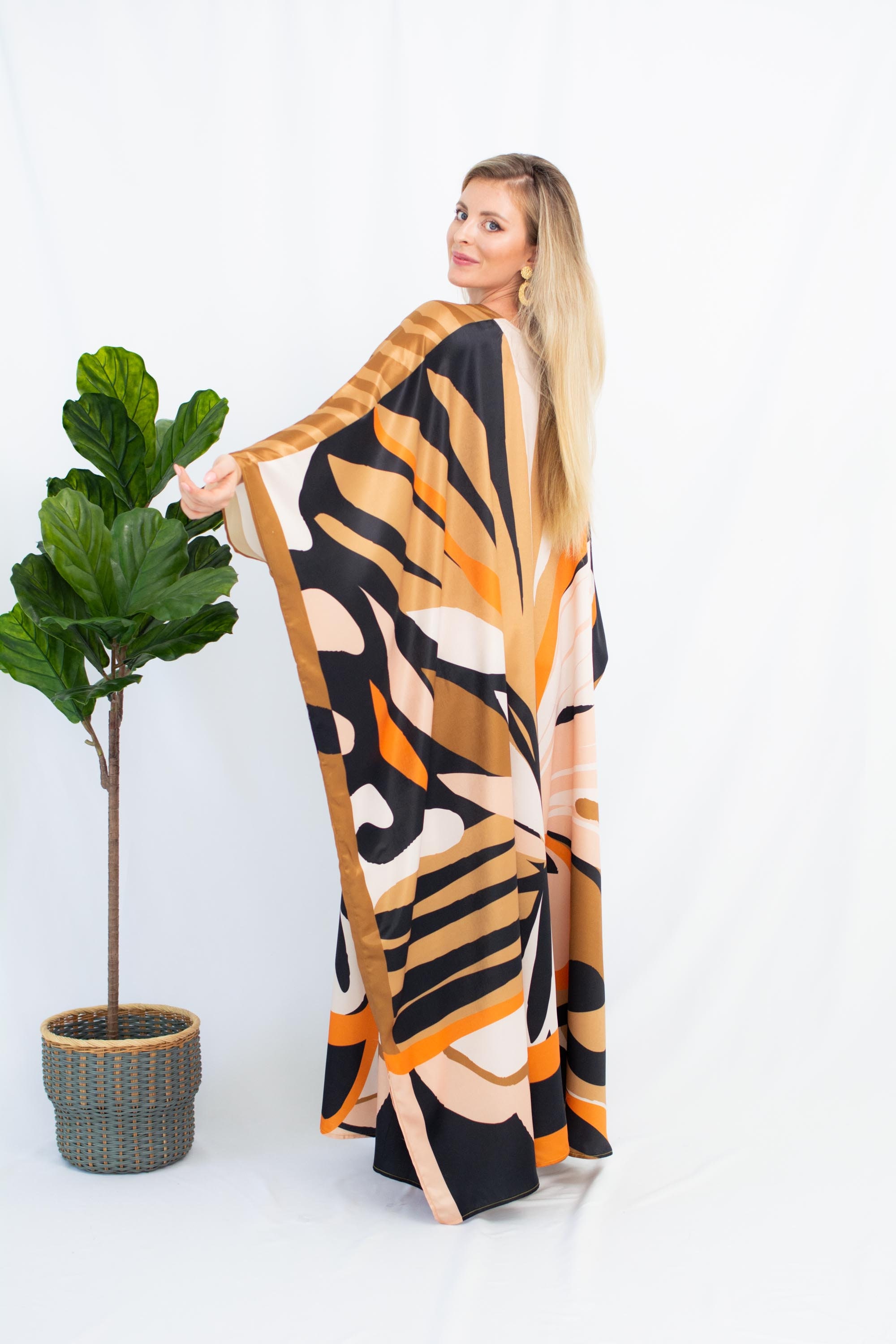 kaftan butterfly nighty