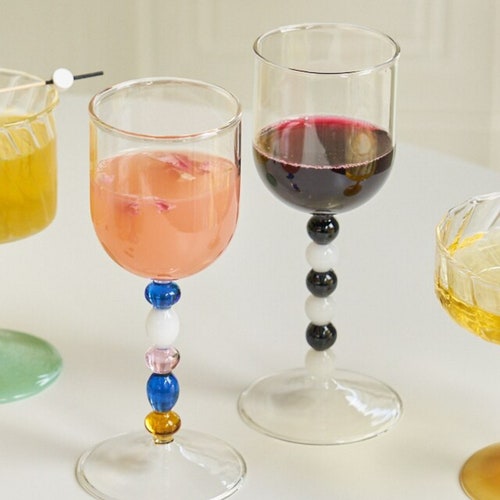 Aesthetic Cocktail Glass Nordic Style Drinking Cup Cocktail Etsy