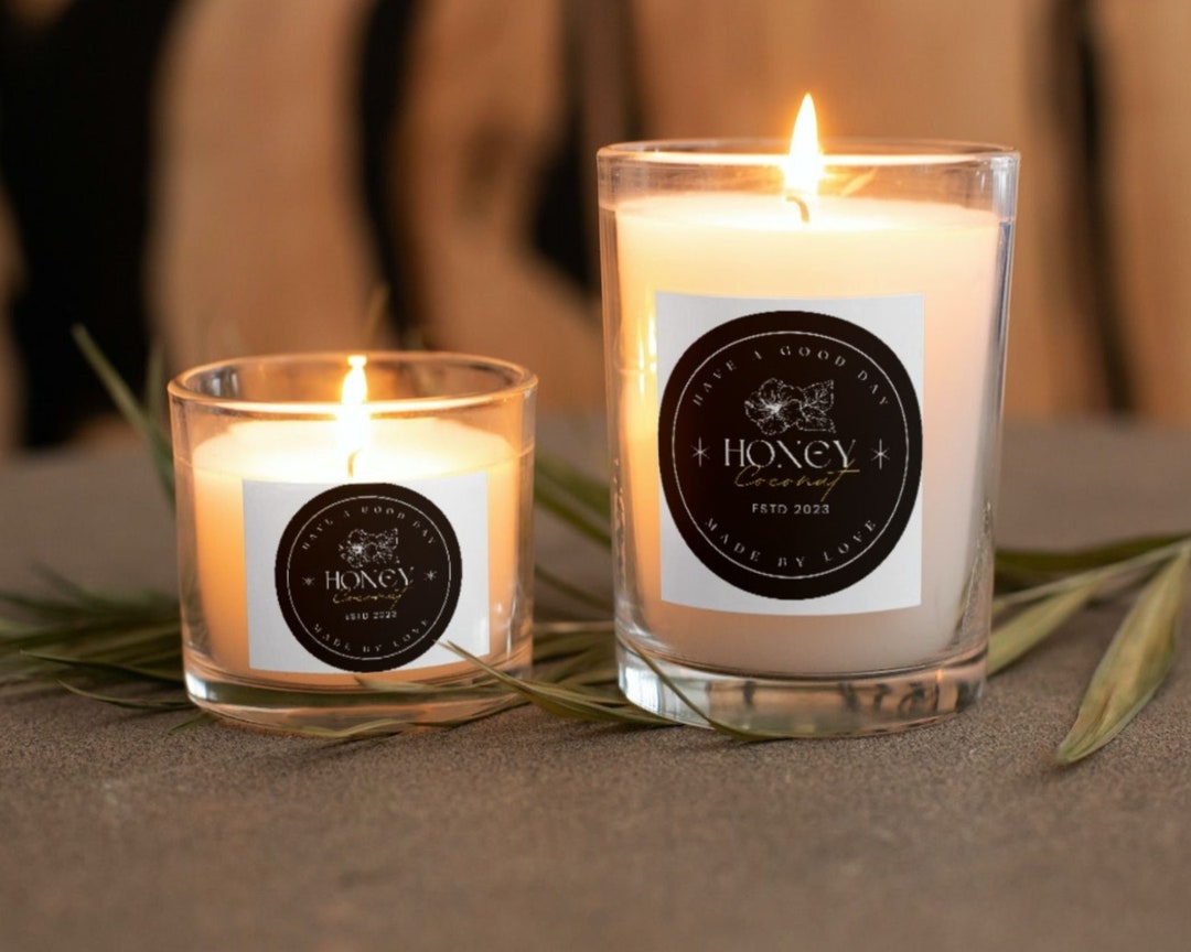Editable Candle Label Template DIY Candle Template Printable - Etsy