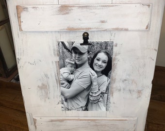 Farm House Picture Holder (4x6 photo shown)