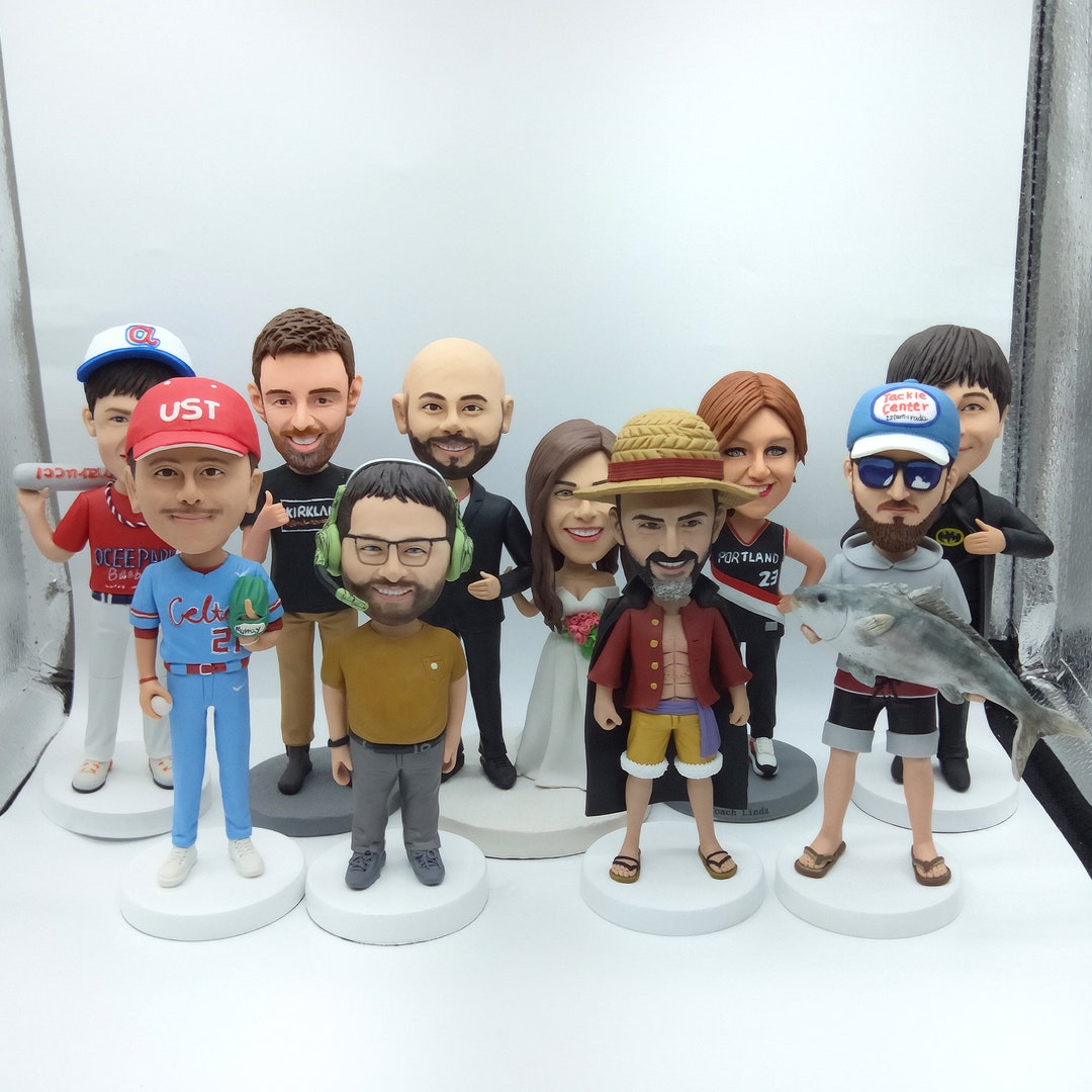 Personalized Bobbleheads, Custom Bobbleheads 3D Statue, Gifts for