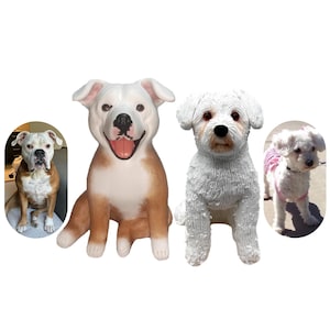Personalized Custom Pet Cake Toppers, Custom Dog Wedding Cake Toppers, Dog Birthday Gifts, Pet Anniversary Statues, Cat Cake Toppers