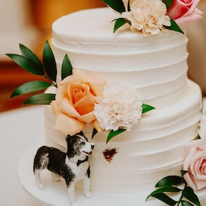 Personalized custom dog cake topper , petcake toppers,pet birthday, cat cake topper, pet anniversary, dog figurines, dog wedding cake topper