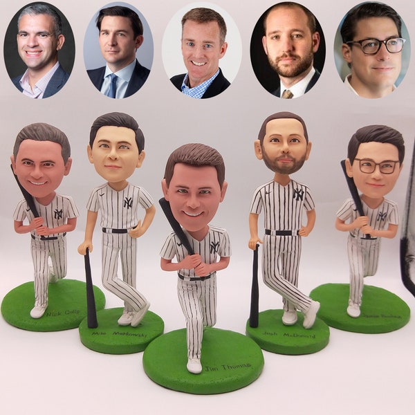 Custom bobbleheads, custom baseball player bobbleheads, fun gifts for athletes, custom athlete bobbleheads,  gifts for baseball players