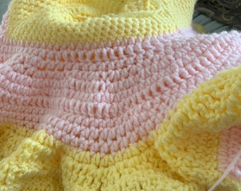 Crochet Ruffle Skirt