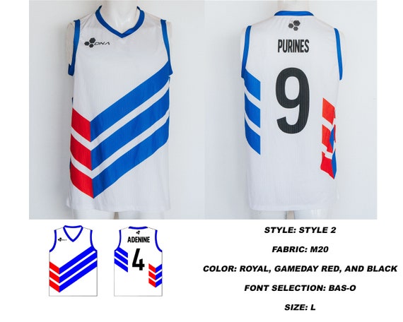 single custom basketball jersey