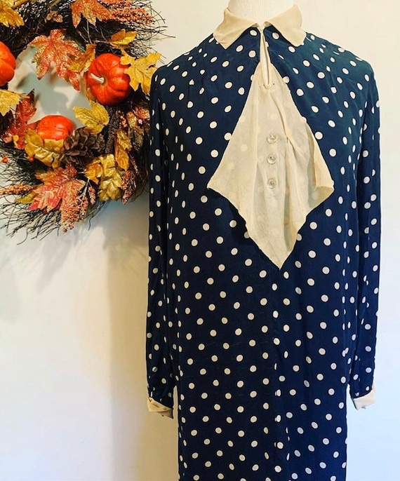 1920s Polka Dot Dress