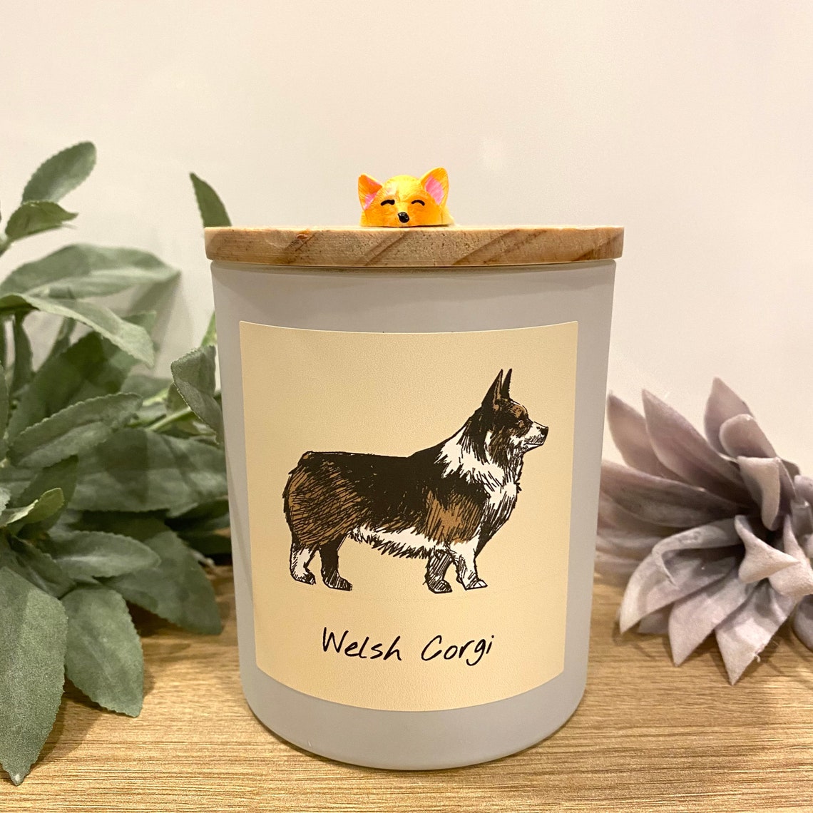 Candle Welsh Gift Dog Owner Gift Gift Etsy