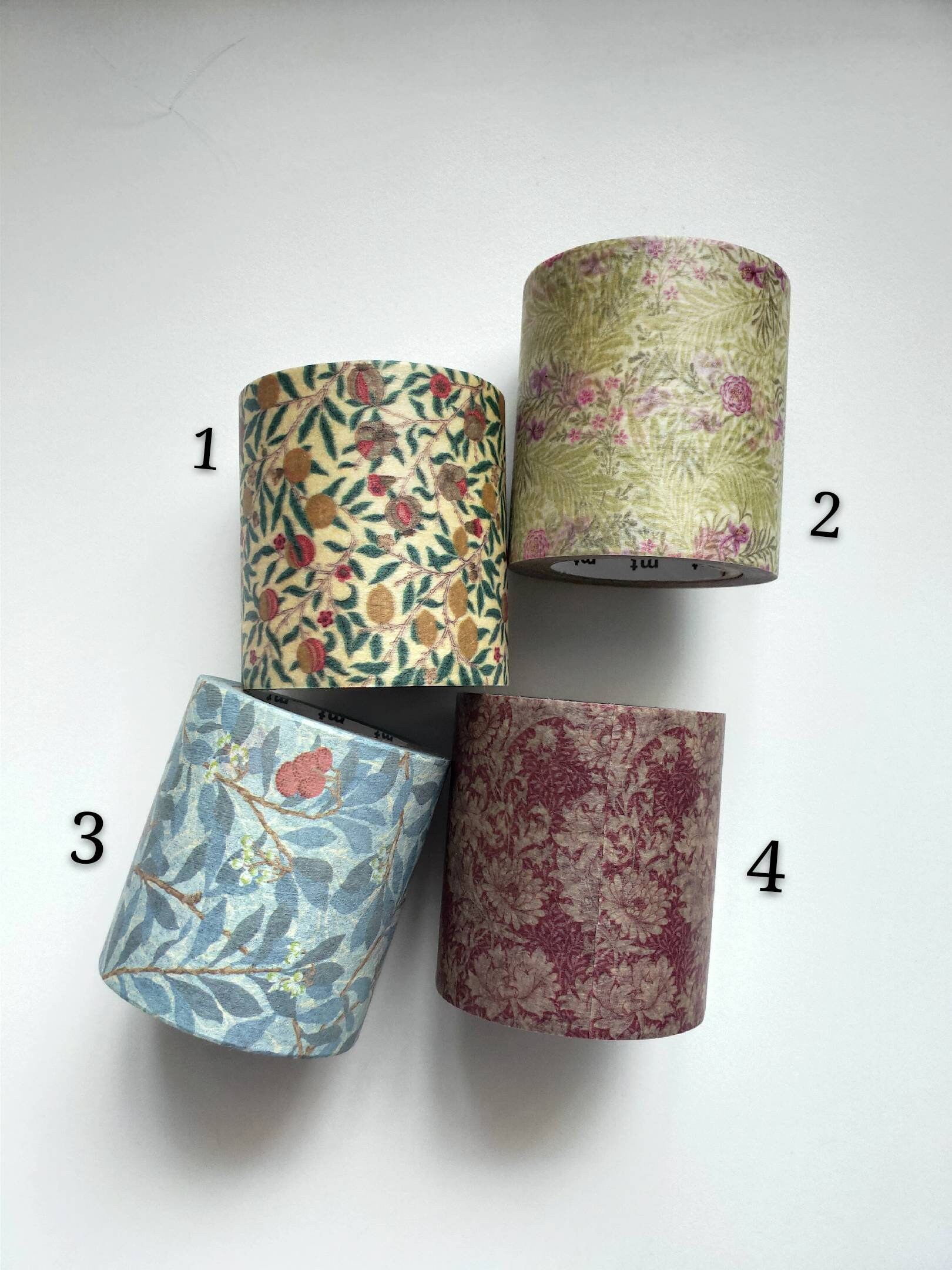 Japan MT×William Morris washi tape sample, 50cm ,not whole roll