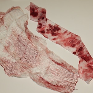 Medical Bloody Bandages for Film and TV, Halloween Costume, Zombie, Special Effects Makeup (SFX), Kids Fancy Dress Party by Forensic FX