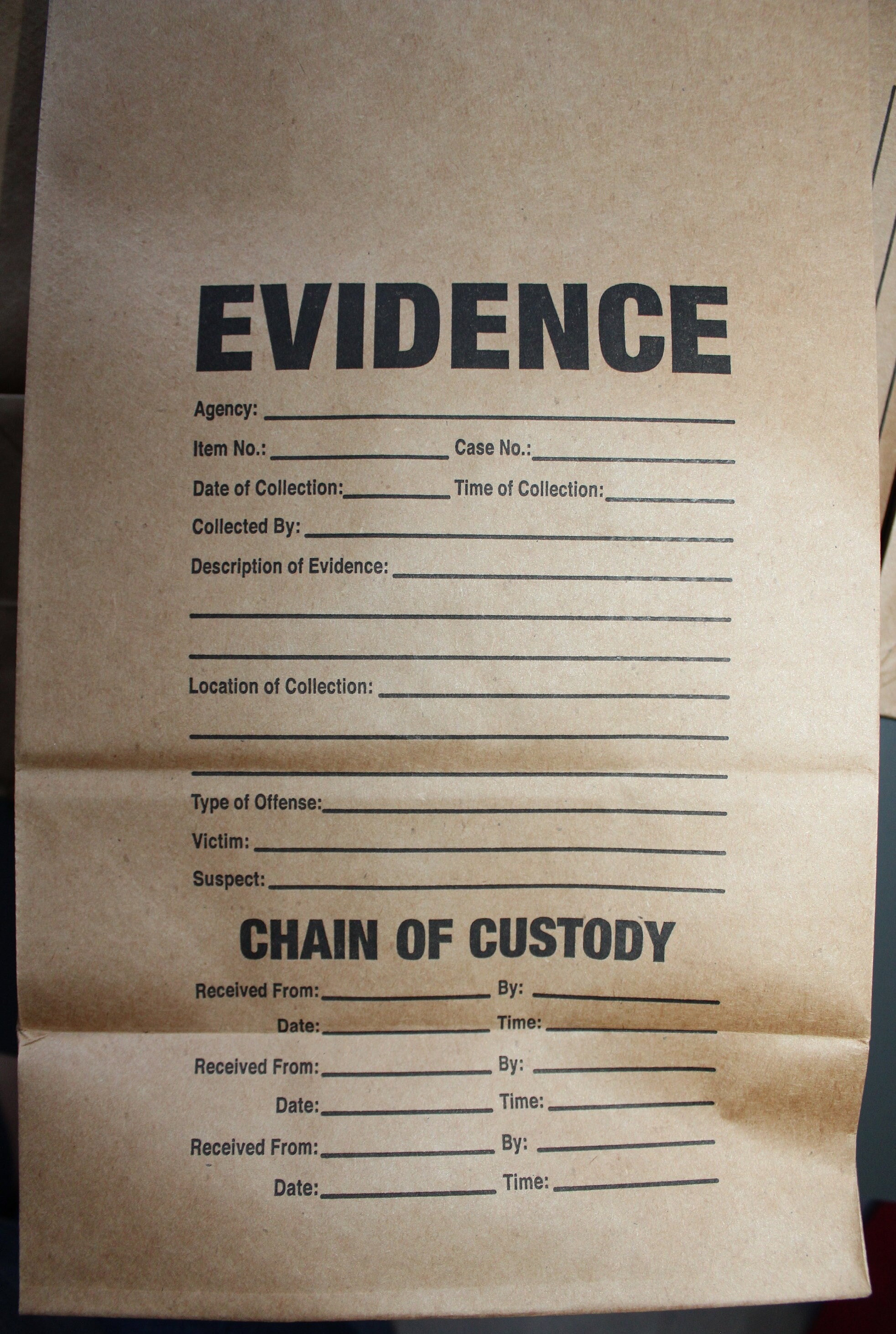 Crime Scene Beweistaschen 5 Tatort-Beweistaschen Mit Beweissiegelband – CSI-Accessoires Für Krimi-Partys Oder Escape Games CSI Beweistaschen Tatort