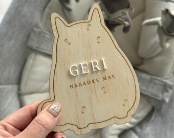 Custom Engrave Baby Name Sign, Baby Shower Gifts, Baby girl, Rose
