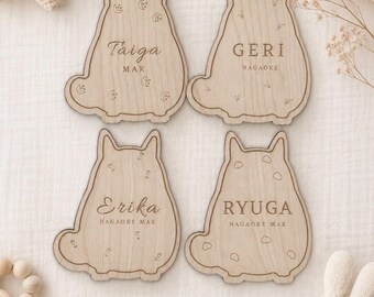 Custom Baby Name Sign, Engraved Wood, Baby Shower Gifts, Nursery Decor