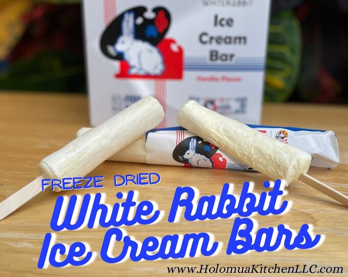 Freeze Dried White Rabbit Ice Cream Bars - Etsy
