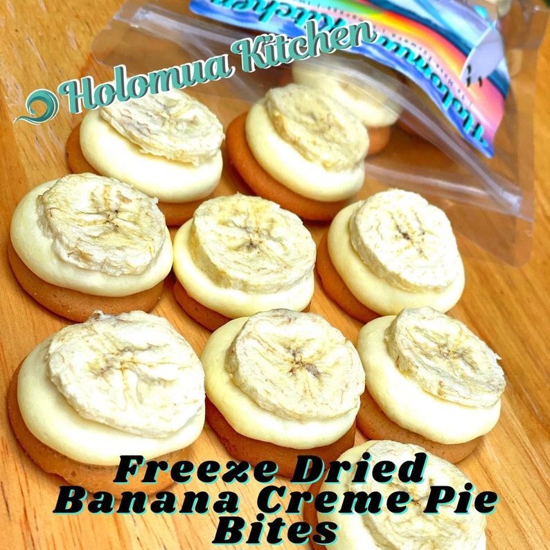 Freeze Dried Banana Cream Pie Bites Etsy