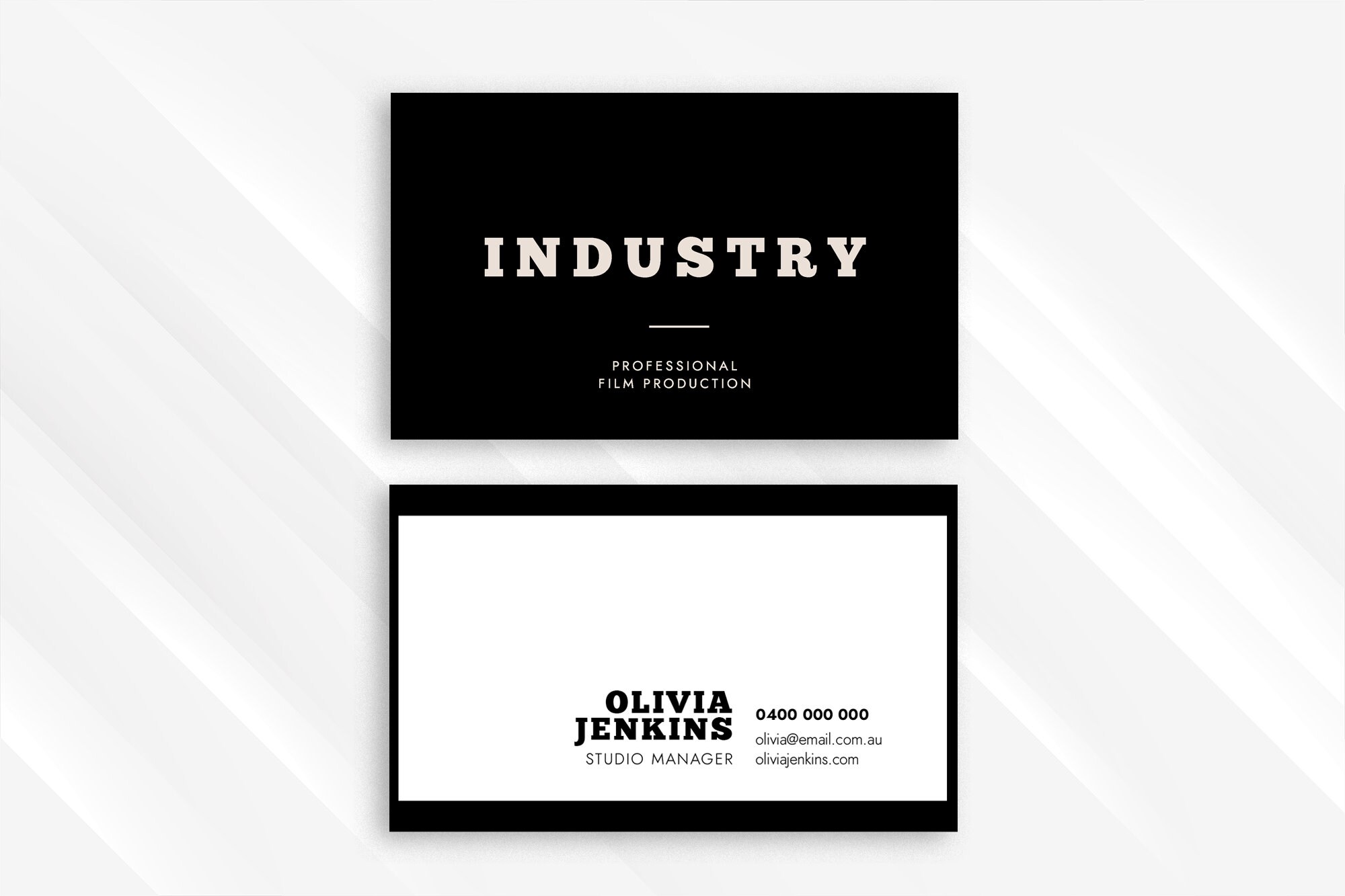 Business Card Design Online Business Cards Modern / Etsy