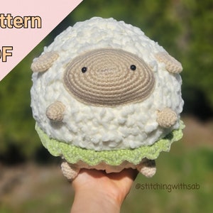 DOWNLOAD PDF FILE Danny The Dandelion Sheep Crochet Pattern