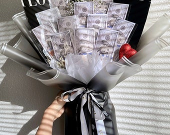 Money Bouquet Graduation Gift or Birthday Gift no Money Included. 