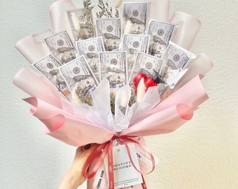 Money bouquet - Graduation gift or Birthday gift (No money Included).