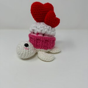 Valentine Cupcake Turtle plush