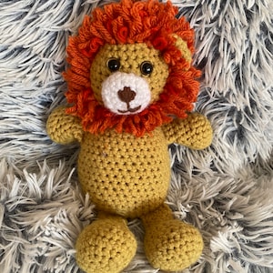 Lion plush