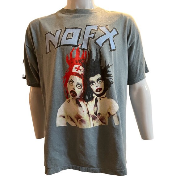NOFX Pump Up The Valuum Tシャツ 深瀬着用 深瀬着用NOFX Pump Up the Valuum Tシャツ - メルカリ