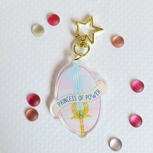 She-Ra Sword Keychain | She-Ra Acrylic Charm | She-Ra Charm