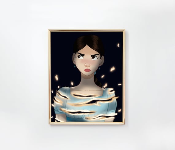 Hamilton Burn Historical Musical Eliza Print Hamilton Burn Historical Musical Eliza Print