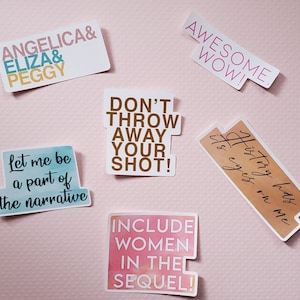 Hamilton Sticker Pack - Broadway Sticker Pack