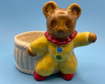Clown Teddy Bear Planter