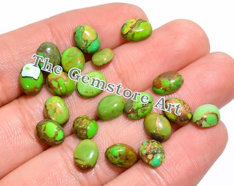 20 piece smooth pear green COPPER Turquoise Smooth Briolette beads 8 x 15 mm approx...low polished wholesale price,