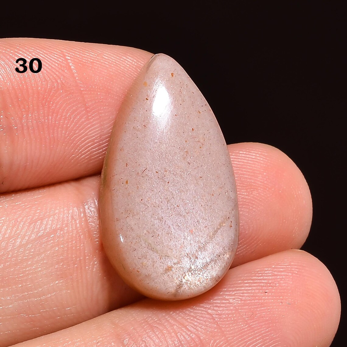 Beautiful Peach Moonstone Loose Gemstone Cabochon Best Etsy