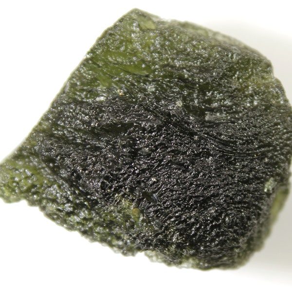 TOP !!! BIG !!! Gem laboratory certificate! Natural Czech moldavite, 19.73 grams, very nice color (code: gem 24)