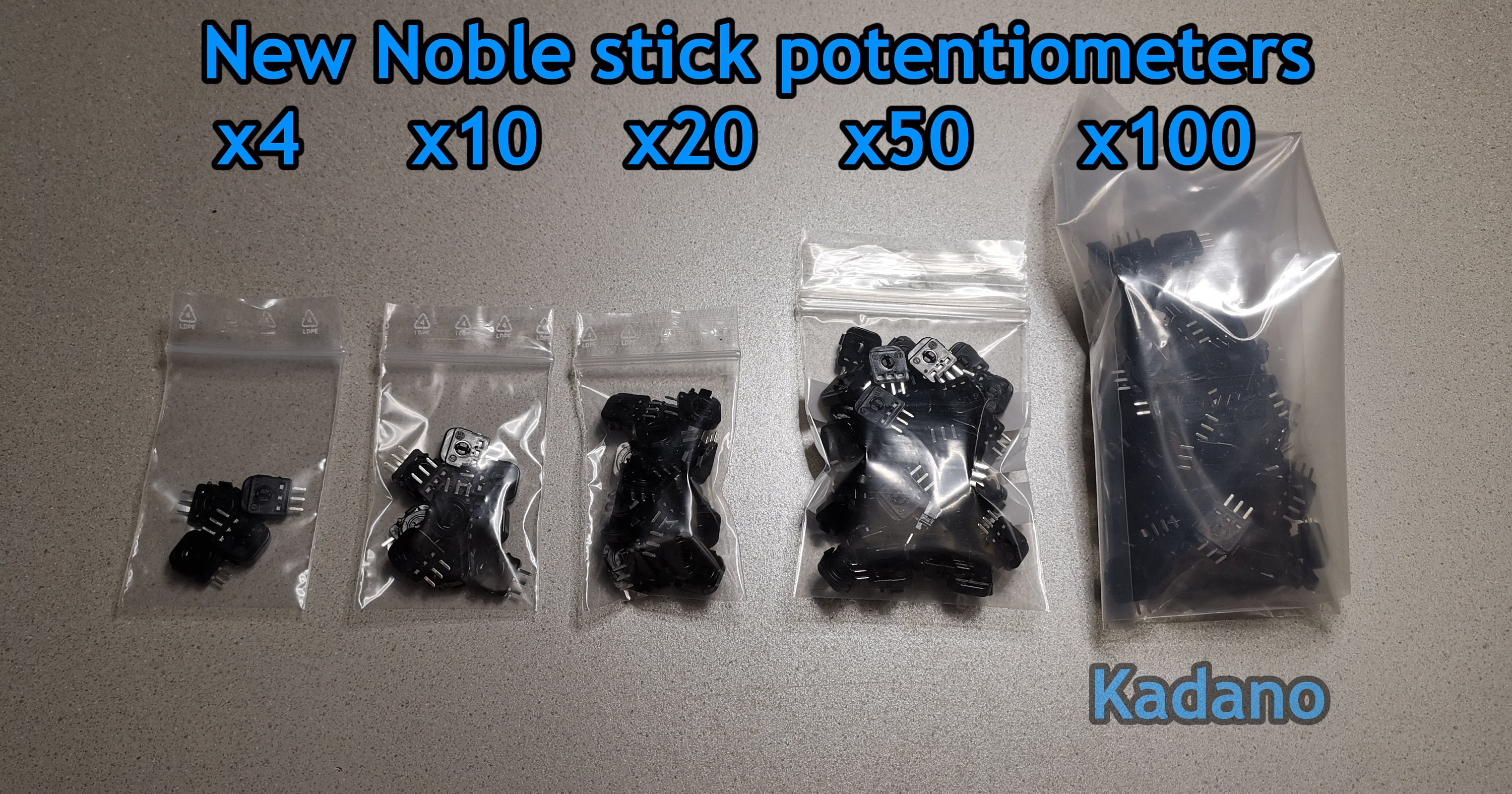 New Gamecube Controller Potentiometers Noble Stick Etsy