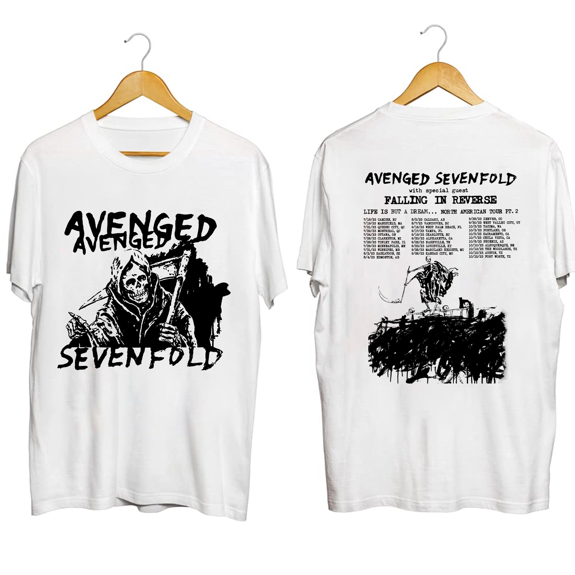 Afterlife Vintage Avenged Sevenfold Shirt cLASSIC bLACK uNISEX s-5xl pe438