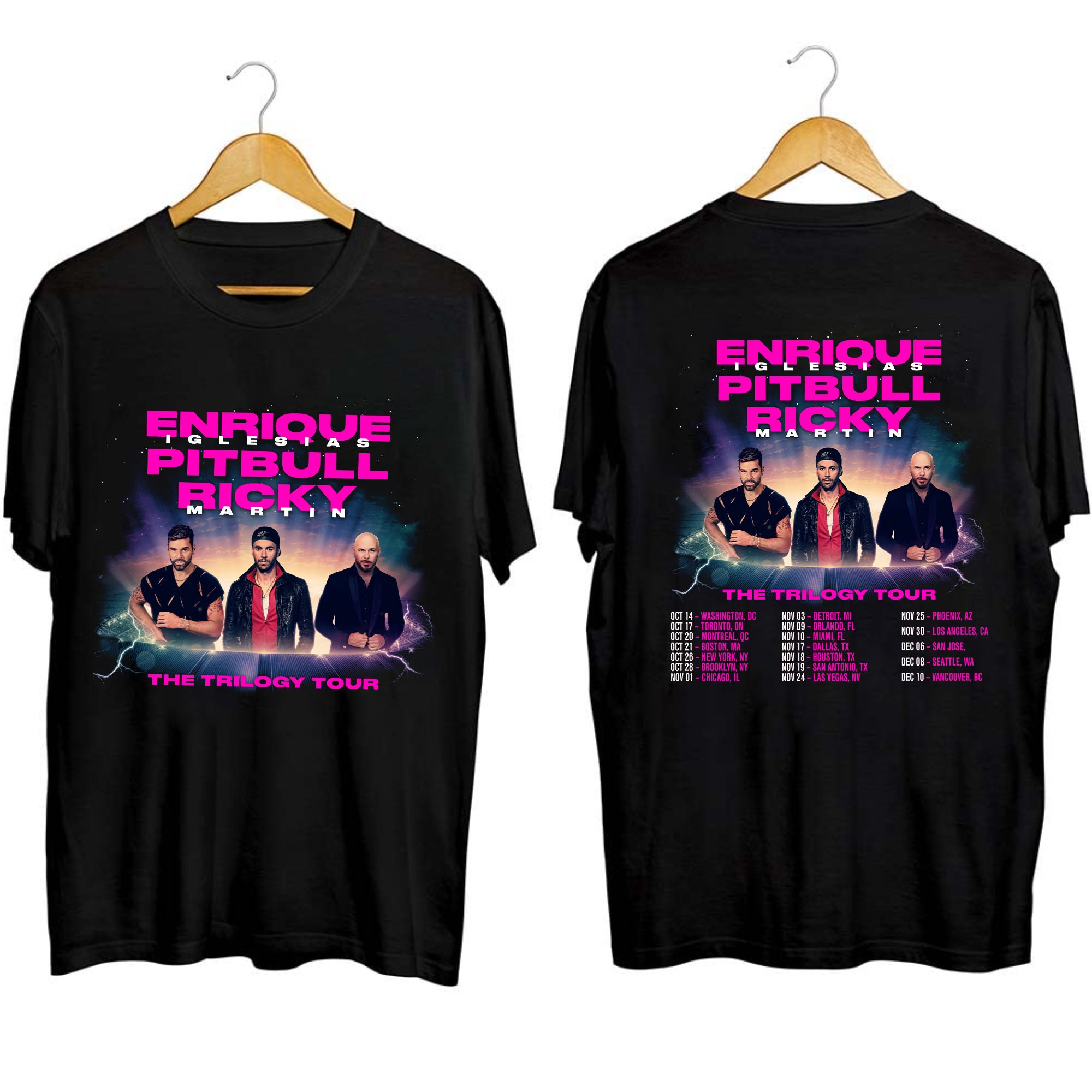 The Trilogy Tour featuring Ricky Martin, Pitbull, and Enrique