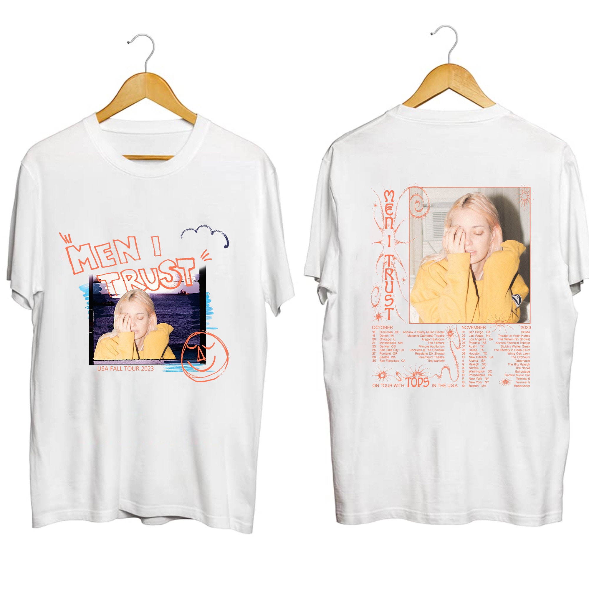 Men I Trust US Tour 2023 Tour Shirt, Men I Trust Fan Shirt sold by ...