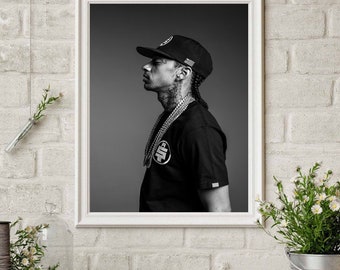 Rap Niggas Nipsey Hussle New Custom Silk Poster Art Wall Decor