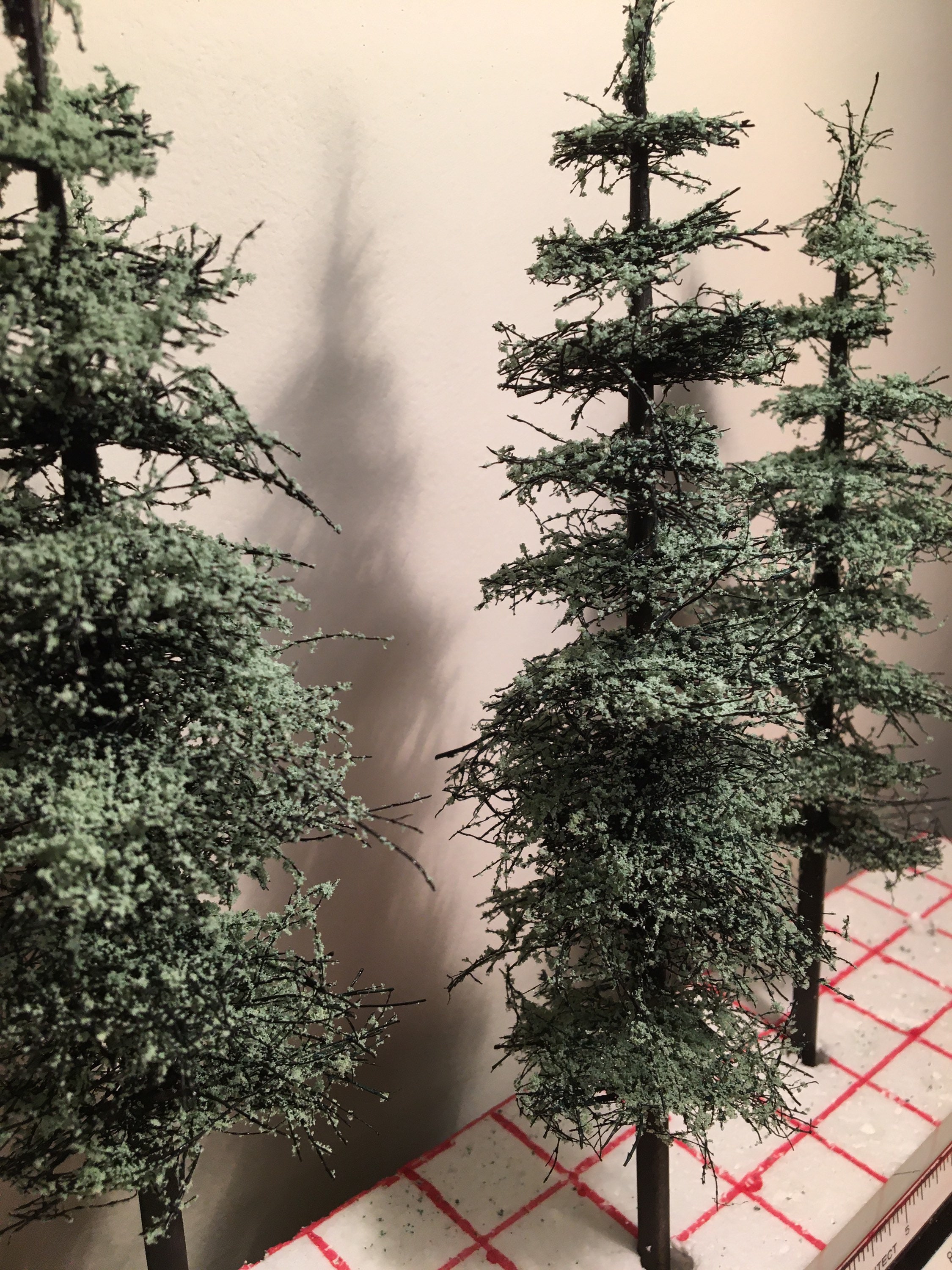 Miniature Pine Trees - 3 & 5 Inch Tall - 20 Pc.